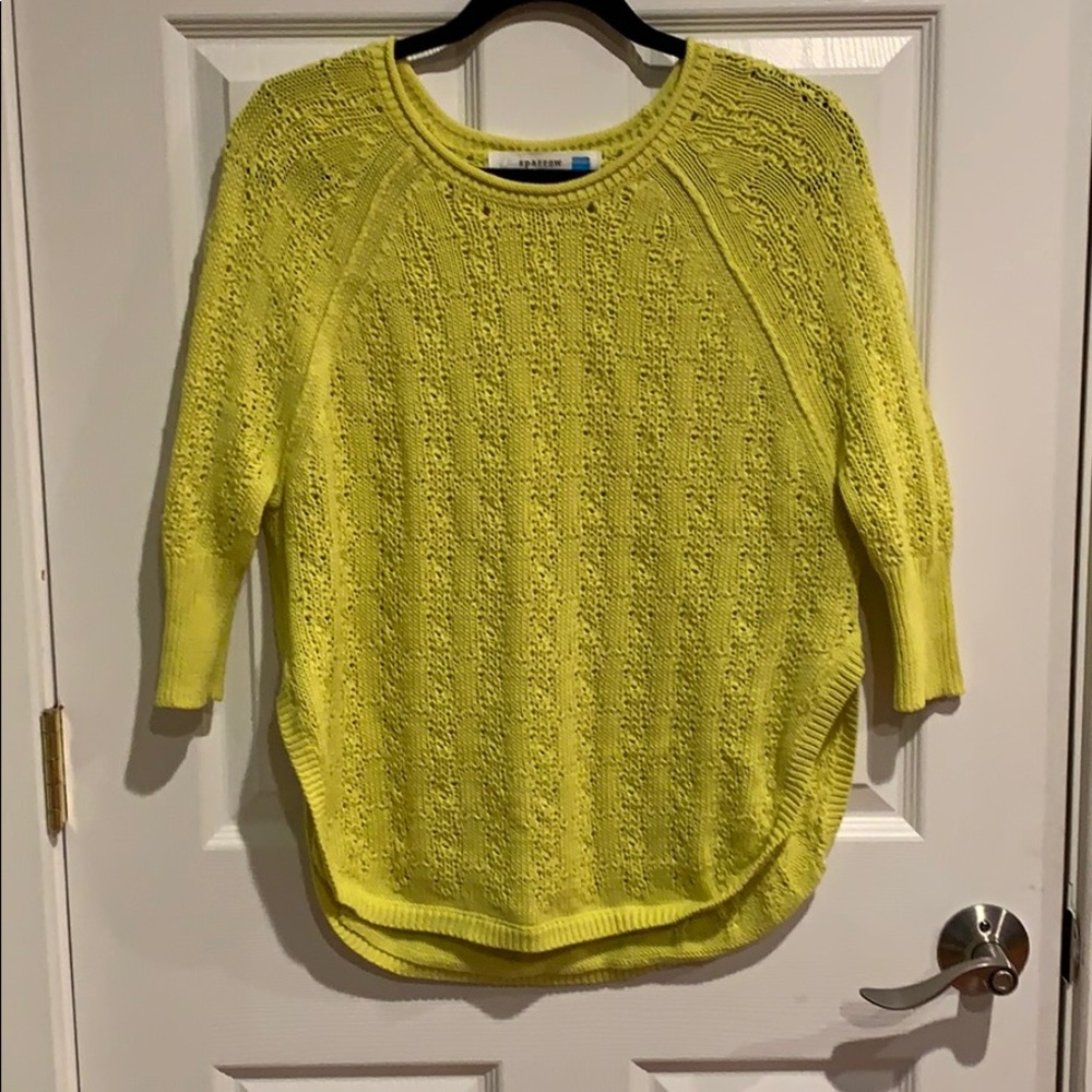Sparrow Anthropology Tunic Sweater